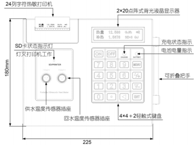 超聲波冷熱量表（帶打?。?圖2)